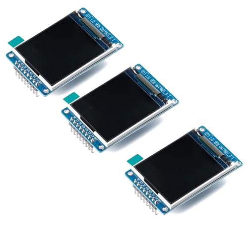 Ya en mundofriki.es: GERUI 3 unidades de 1,77/1,8 pulgadas para módulo TFT LCD 128x160 HD con pantalla IPS a color 2,7-3,3 V compatible con Arduino y Raspberry Pi