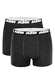 KTM by Freegun Boxershorts für Herren Unterwäsche Pant Men´s Boxer 2 er Pack, Farbe:Dark Grey / Black, Bekleidungsgröße:M