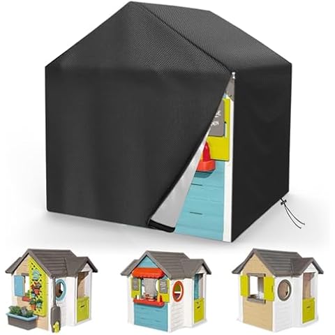 MRWiZWS Outdoor Playhouse Cover, Waterproof and UV-Proof Cover