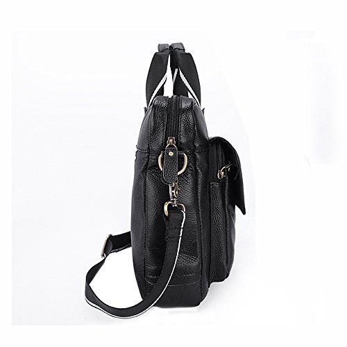 Men's Pebbled Leather Briefcase For Men4