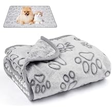 Dog Blankets for Small, Medium Dogs, Puppy Blanket Washable, Dogs Essentials for Puppies, Cat 41" x 30",1