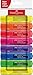 Produktbild Faber-Castell 254648 - Textmarker Set 46, 8er Etui, Neon Farben, mit langlebiger Keilspitze, Strichbreite 1-5 mm, nachfüllbar