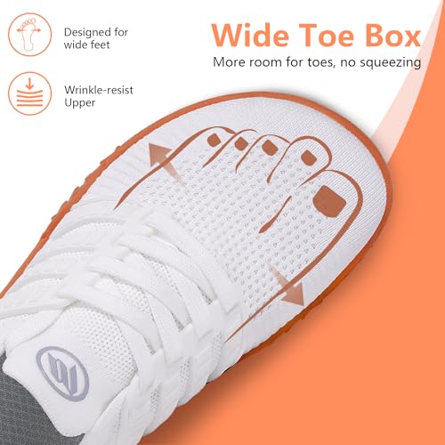 Hike Barefoot Shoes for Women Men Footwear, Minimalist Zero Drop Wide Toe Box Non-Slip Walking Sneakers, Lightweight Comfortable Casual Shoe Training Running Gym Fashion Sneakers2