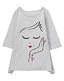 Gymboree Little Girls' Graphic Sharkbite Tunic