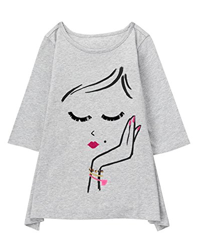 Gymboree Girls' Little Graphic Sharkbite Tunic