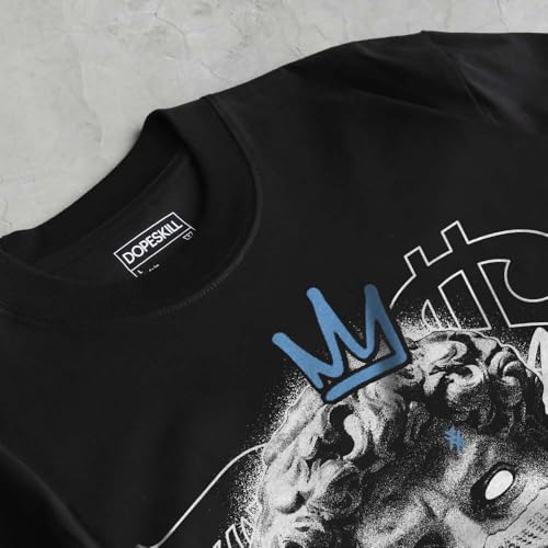 Image of DopeSkill Graphic Tee Streetwear Hip Hop Hypebeast Street Style Unisex T-Shirt Sneaker Colour Matching Shirts Cool Flexing