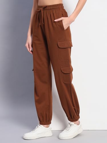 Image of Q - RIOUS Women's Relaxed Fit Cargo Style Jogger Pants