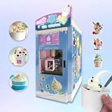 Soft Serve Ice Cream Vending Machine Commercial Fully Automated
