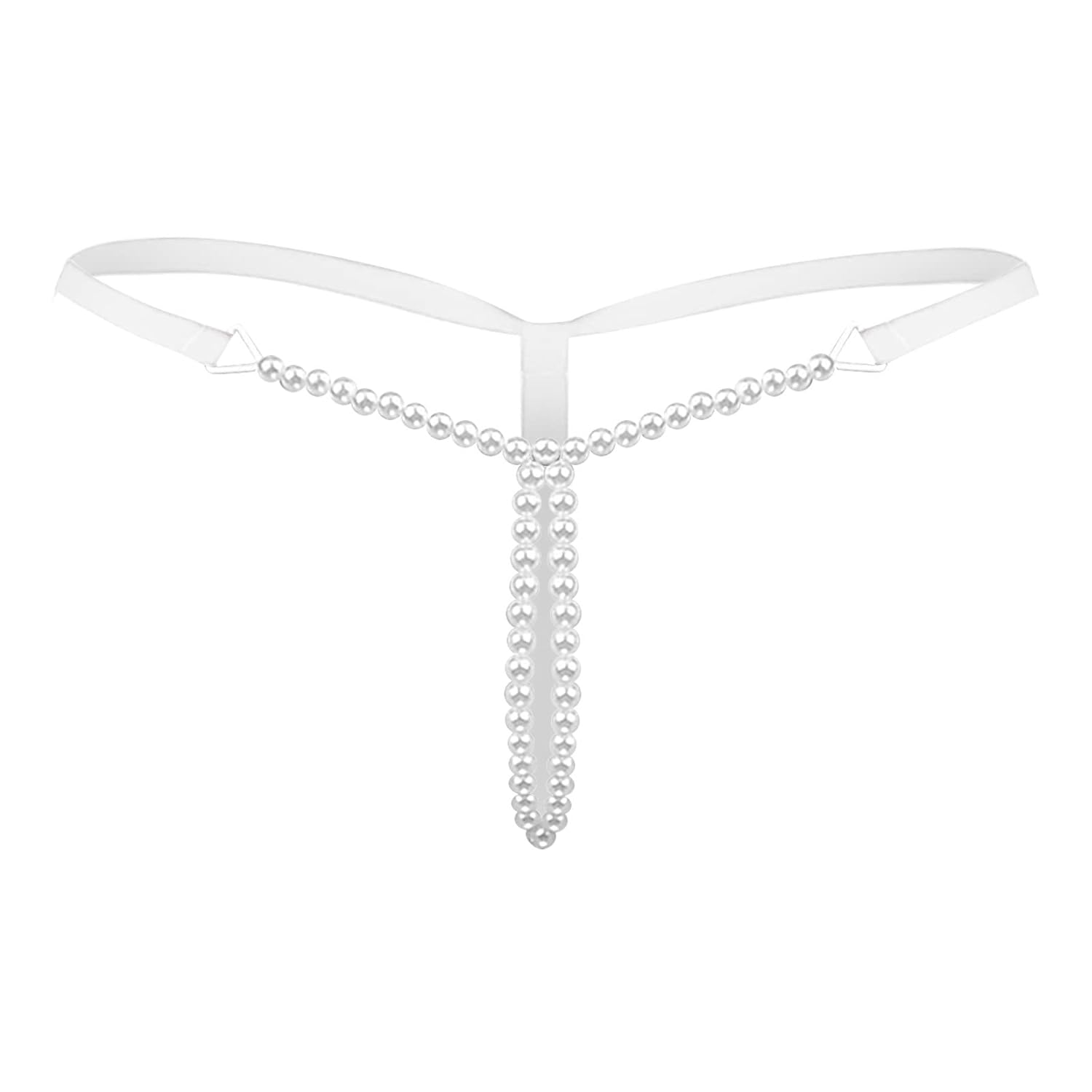 Womens Underwear Pearl T Back G String Embroidery Panty Rose Flowers Beaded Thong Sexy Micro Underpant