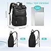 BG FUTURE AESTHETICS BANGE Roll Top Backpack ，Work Backpack for men Waterproof Anti-Theft Travelling Camping College School Daily fashion bag #1