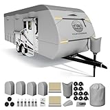 Heavy Duty Travel Trailer RV Cover 22-24ft