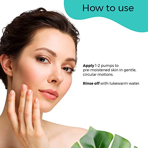 Image of PILGRIM Korean Volcanic Lava Ash Foaming Face Wash for Deep Cleansing with Yugdugu & White Lotus | Korean Skin Care Products | 100% Safe on All Skin Types | SLS & Paraben Free | 120 ml