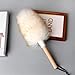 Long Reach Wool Dusters Microfiber Dusters Handle Home and Office Dusting Tool Dusters Brush