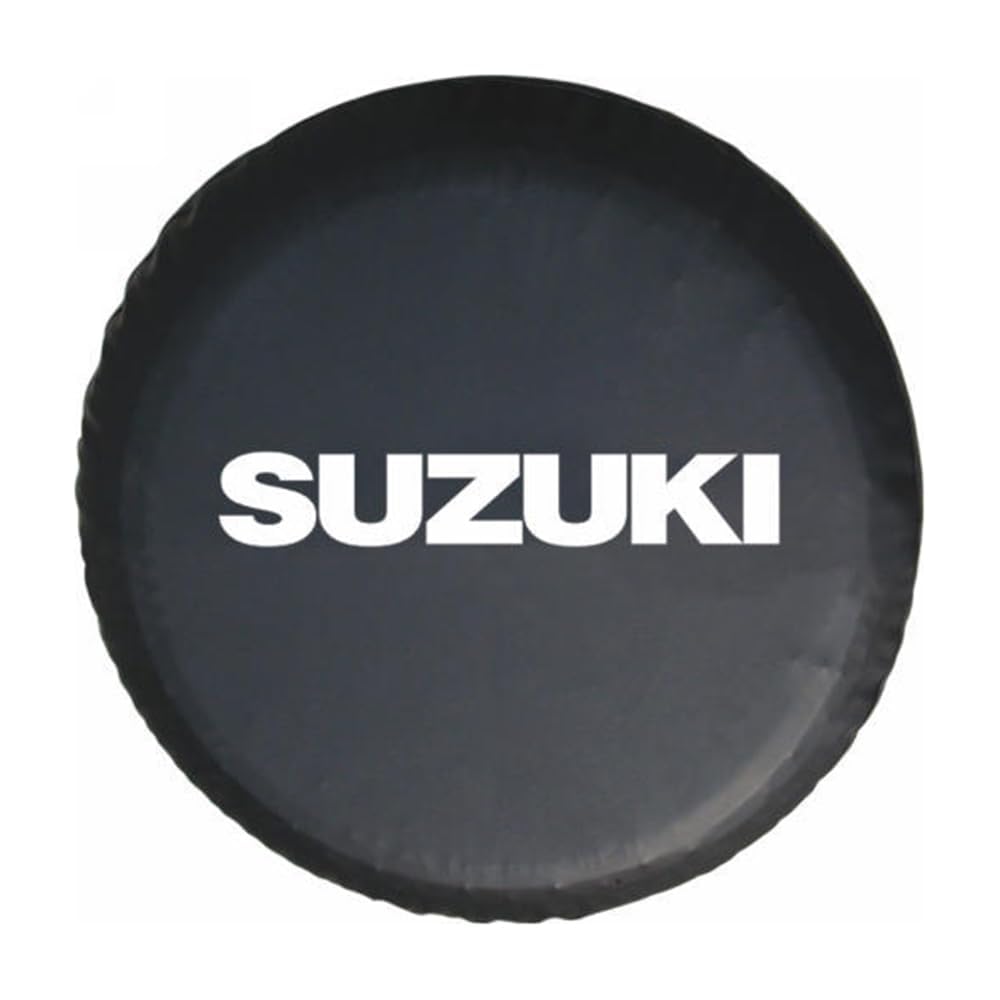 Housse Roue Secours de Voiture pour Suzuki Jimny GJ FJ/Samurai 1998-2023,Housse de Pneu de Secours Antipoussière Imperméable Housse de Roue Protection Accessoires,15inch
