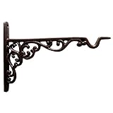 Material: Gusseisen, Farbe: Antik-Schwarz-Braun