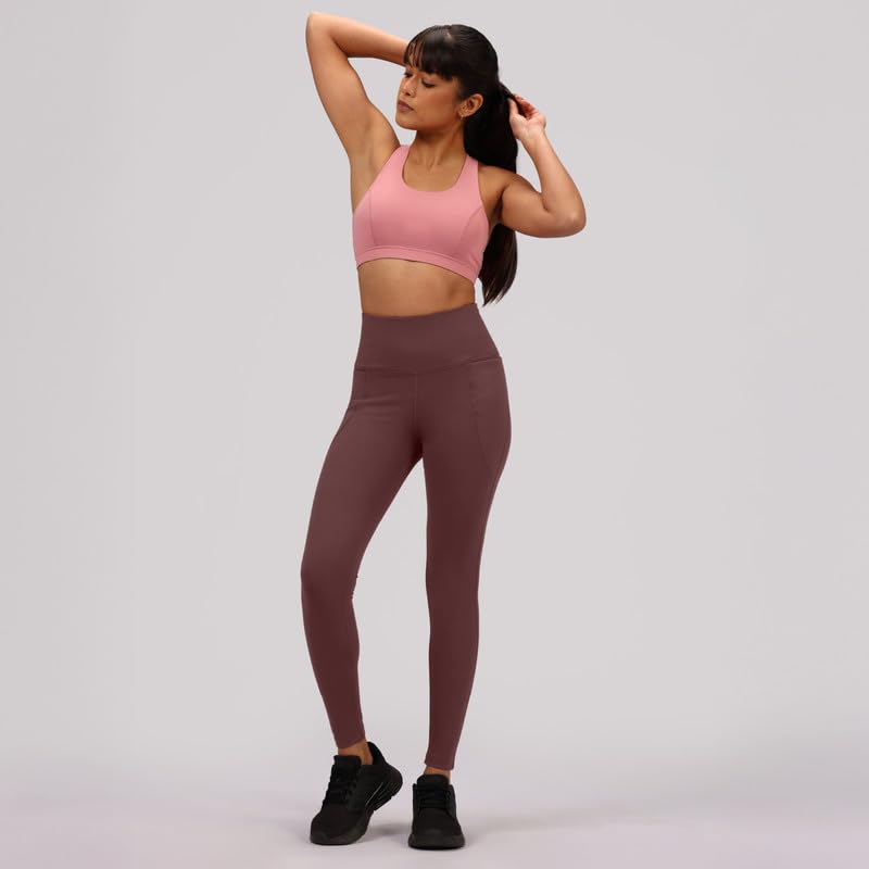 Image of BlissClub Women The Ultimate Leggings | High-Waist | Ankle Length | 4 Pockets | Squat-Proof | Activewear | Tall (for Women Above 5'5)