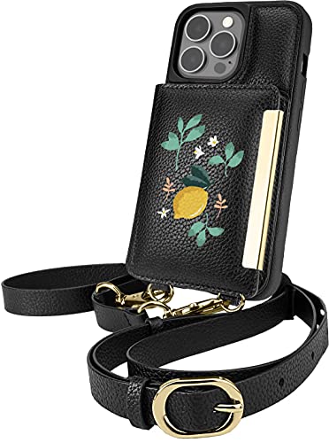 Smartish Iphone 13 Mini Crossbody Wallet Case For Women - Dancing Queen [Purse/Clutch With Detachable Strap & Wristlet] Protective Cover With Credit Card Holder - Chef's Special #TOP17