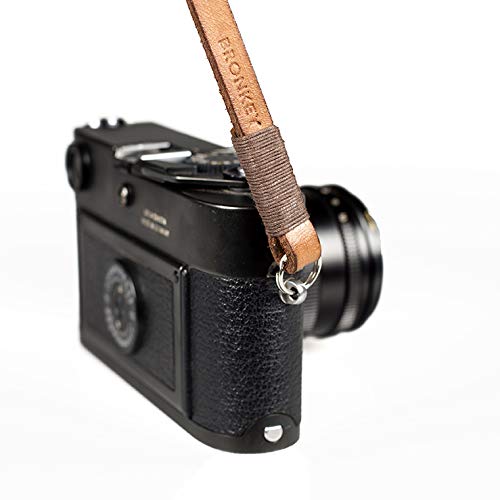 Bronkey Tokyo 106 (120 cm) Kameragurt Leder Kamera Schulter Nackenriemen Universal-Ringverbindung – Bild 4