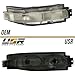 USR 03-09 350z Rear Bumper Smoke Lens Reverse Back Up and Turn Signal Light - WITH x4 LED Bulbs UPGRADE – 2 piece Rear Bumper Lamps (Left + Right) - Compatible with 2003-2009 Nissan 350Z Z33 Nismo
