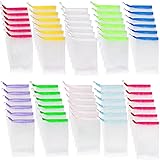 Trounistro 60 Pack Exfoliating Mesh Soap Bag Double Layer Thicken Soap Bag Mesh Soap Saver Bags with...