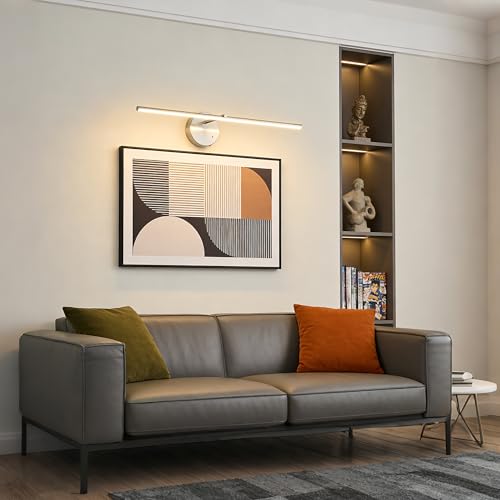 Iluminación LED inalámbrica recargable con mando para regular brillo en níquel 2