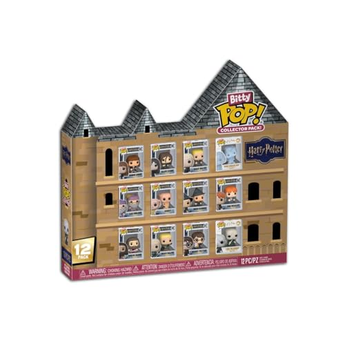 Funko Bitty Pop! Harry Potter - Paquete de 12 - Miniaturas coleccionables -...