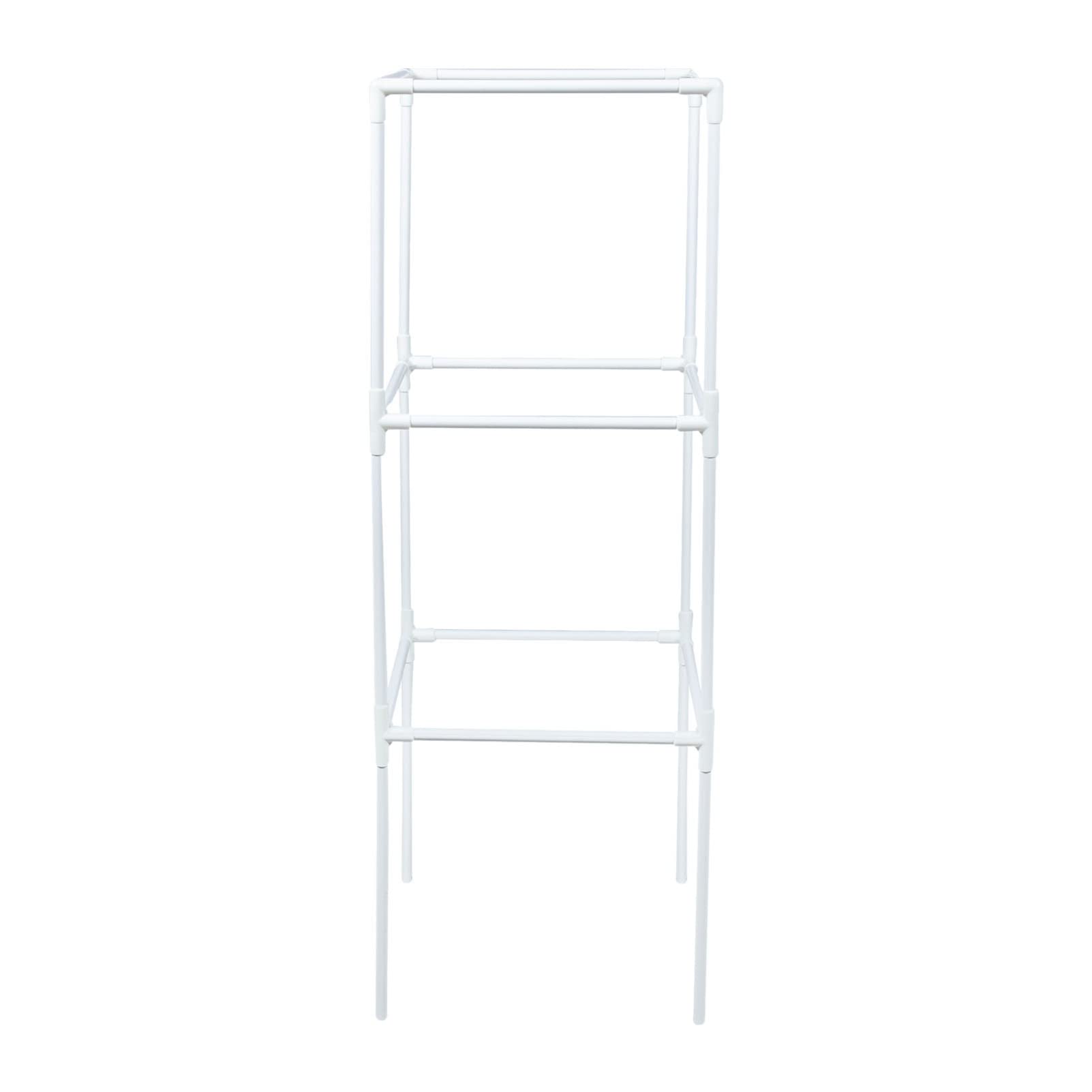 YARNOW Metal Brackets Cage Plant Supports Trellis: Rust Resistant Garden Chili Rose Plant Support Rings Stakes for Vertical Climbing Plants Flower Vegetables Cucumber 95x32.5cm Metal Stand