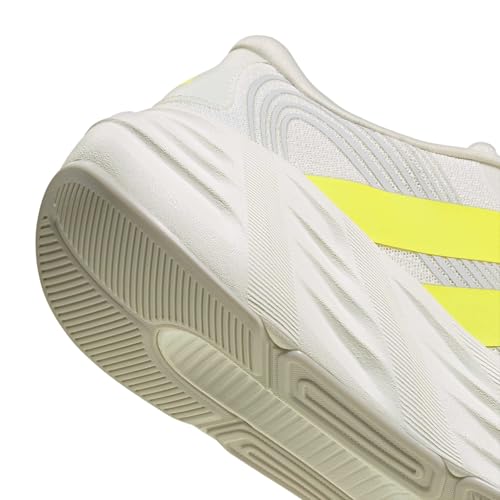 adidas Herren Galaxy 8 Running Shoes, Cloud White/Pure Lemon/LGH solid Grey, 40 EU – Ansicht 4