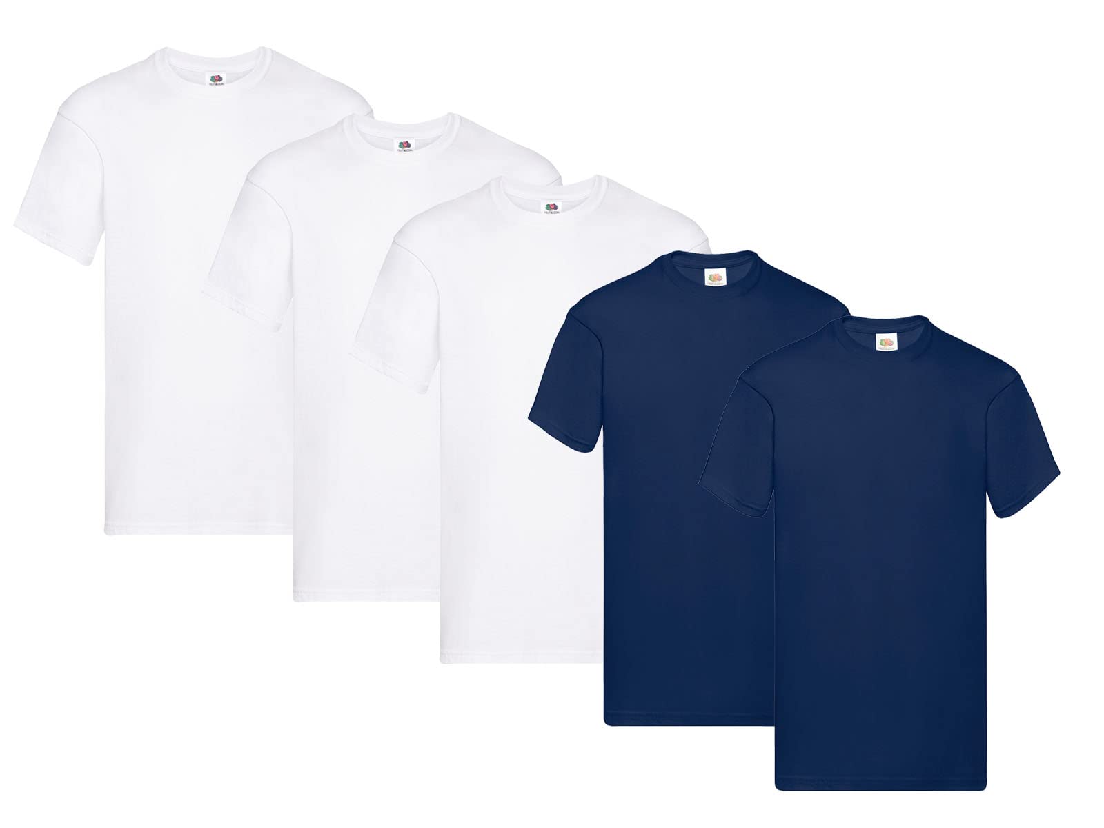 Fruit of the Loom - Iconic Tee, Lightweight Ringspun Tee, 5 Pack, T-Shirt Uomo - 4