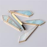 El uso de un collar de cristal puede traer felicidad, amor y buena suerte.Regalo perfecto para ella, amante, amigo, familia, madre, padre, esposa, esposo, novia.