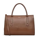 RADLEY London Arlington Court Women’s Medium Leather Ziptop Satchel Bag, Tortoise
