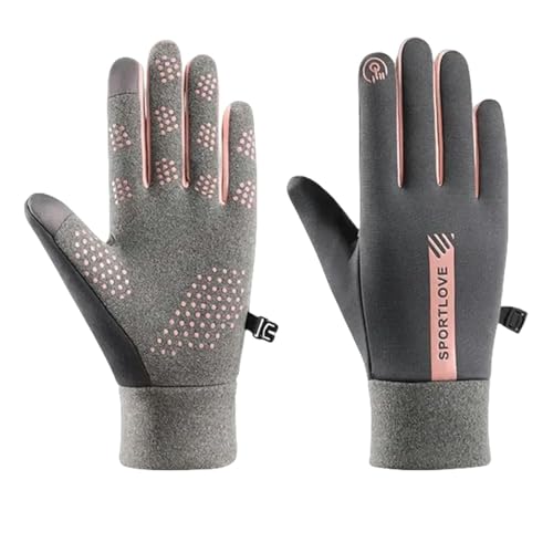 Gants de ski de course chauds d'hiver légers en polaire pour le sport