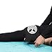 Yogalatest Yoga Sand Bag, Cotton Unfilled for Yogas, Weights and Resistance Training, Portable Fillable Weightlifting Sandbag, Tree of Life Print - Graphite