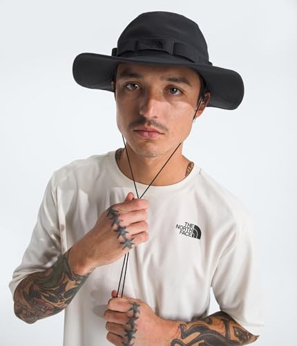 Image of The North Face Class V Brimmer - Lightweight Summer Bucket Hat for Men & Women, UPF 40+ Protection, Chin Strap