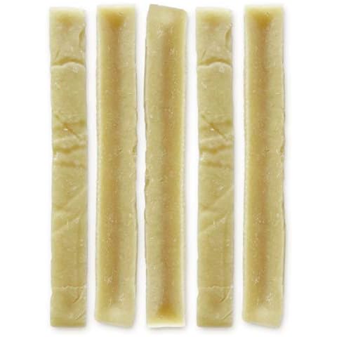 Pets Purest Himalayan Yak Chews with Milk for Dog, Puppy & Senior - 100% Natural Cheese Bone Food Treats - Long Lasting Protein & Calcium Dogs Dental Stick Snack for Plaque Off, Tartar & Teeth (5 Pcs) Cover