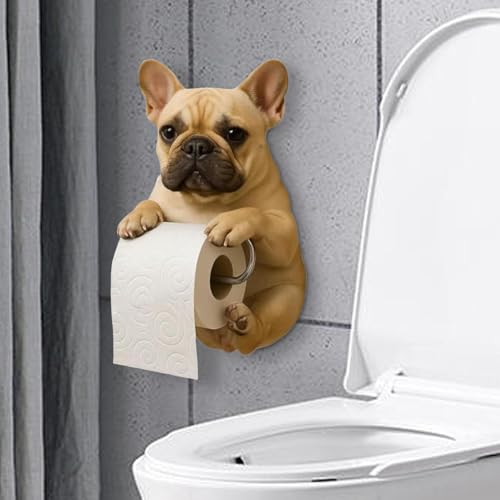 Soporte para toallas de papel para perro que alegra la decoración de tu hogar 6