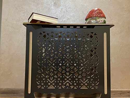 Cache-radiateur moderne de salon pour dissimuler la climatisation