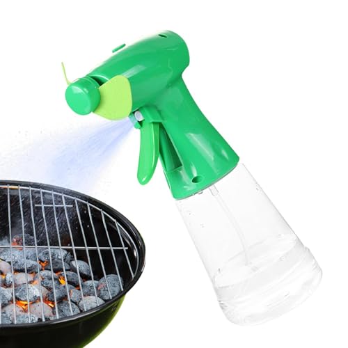 Genérico Ventilador de enfriamiento personal, ventilador de mano con rocío de agua señor, operado por batería, rociador de botellas de agua, para jardinería, campamento, senderismo