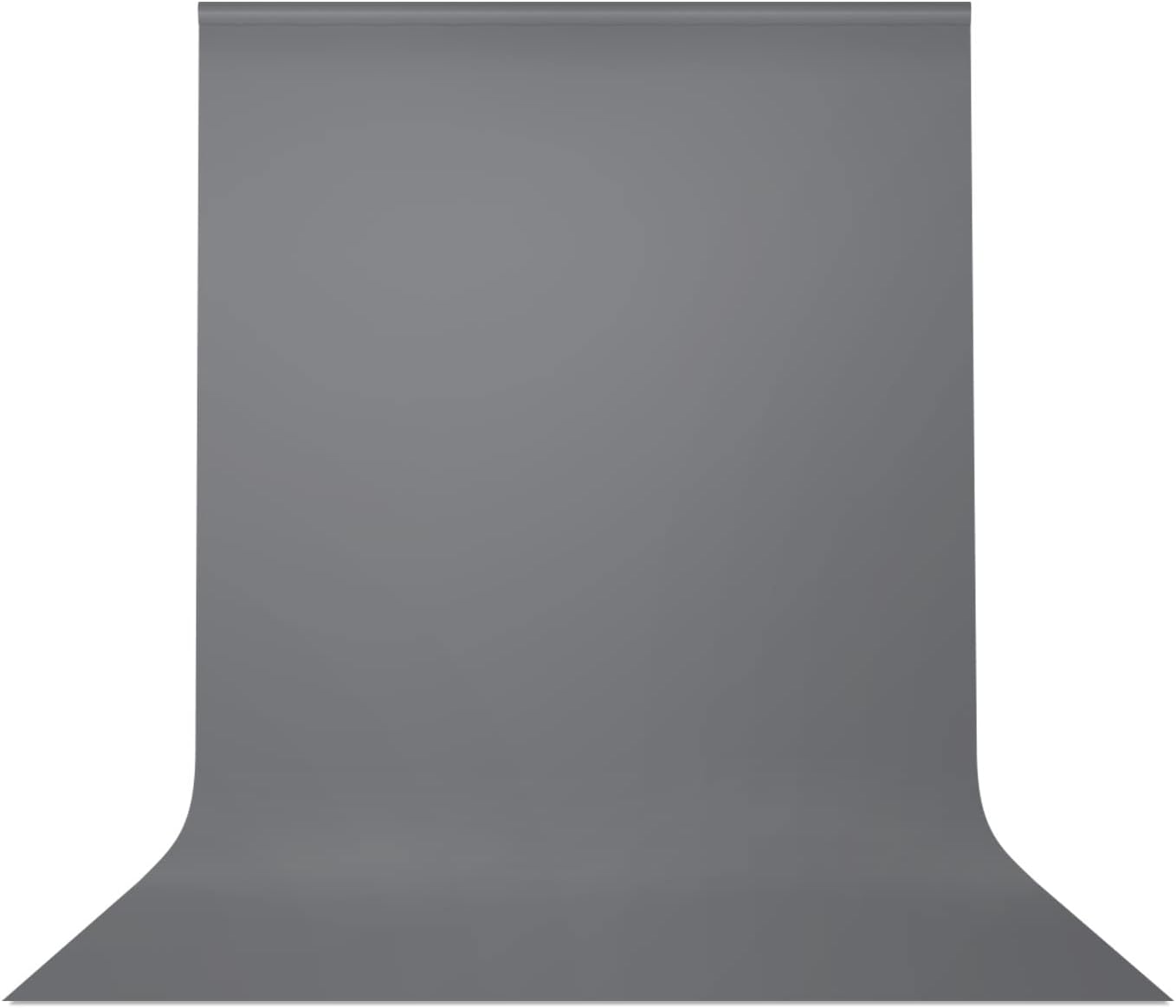 Julius Studio 9 x 15 Ft. Grey Photo Studio Backdrop Background for Photography, Video, and Content Creation Polyester Grey Muslin Backdrop, JSAG779