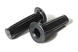  Lenkergriffe Griffe Griffgummis schwarz - Mofa Moped Zündapp Kreidler Hercules