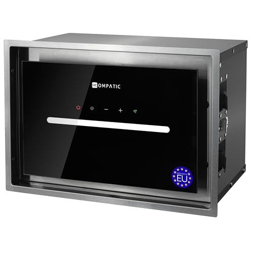 Campana Integrable Kompatic HANA 40 KPHN40BIS, Clase A++, Control Gestual, Touch, Mando a Distancia, Purificación de Aire, 450 m³/h, LED Regulable, Ajuste Temperatura Color, 40 cm