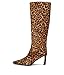 Michael Kors Womens Darrah Heeled Boots Marigold 6 Medium