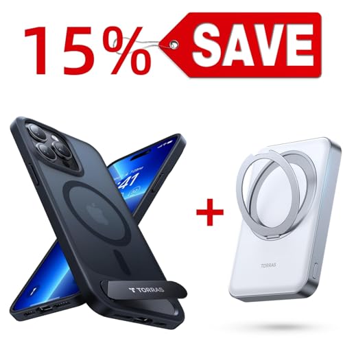 TORRAS 10000mAh Magsafe Power Bank — Buy Together to Save 15%