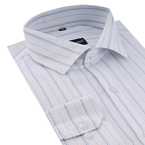 Image of Men's Striped Cotton Formal Shirt