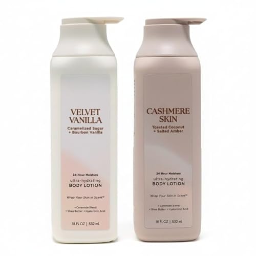 Body Lotion with Shea Butter, Velvet Vanilla & Cashmere Skin,36 oz