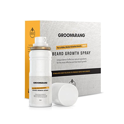 Spray accélérateur de pousse de la barbe 60ml lot de 3 pour une densification des poils