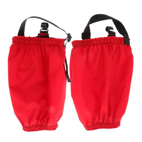 LIOOBO Elastic Leg Gaiters for Hiking Boots Waterproof Snake Proof Foot Covers for Winter Sports Outdoor Adventures
