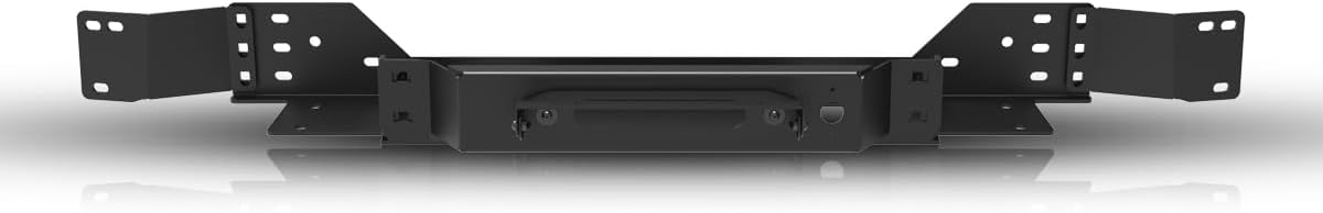 CPW Winch Plate For 2014-2021 Toyota Tundra, Heavy Duty Steel Winch Plate w/Winch Control Box Relocation Bracket - Rated Up To 12,000 LBs, Could Be Used On OE Front Bumper