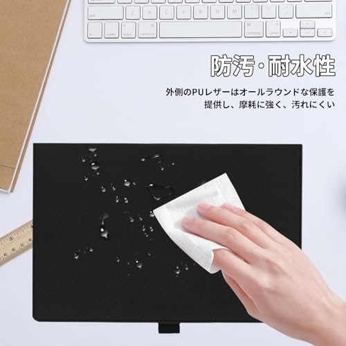 For Alldocube Ultra Pad ケース タブレット 13インチ Alldocube Ultra Pad 対応 保護ケース 高級PU レザー 全面保護 調節可能 防水防汚 衝突防止 薄型軽量 良い手触り Greerass 長持ち スタンド機能付き (ブラック)