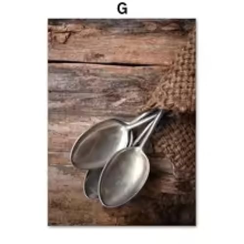 Grains de café affiche toile décoration murale cuisine 80x110 - 4